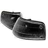 88-89 Honda Civic 4dr Black Corner Lights - 1 Pair (Both Driver and Passenger Sides) (1988 1989)