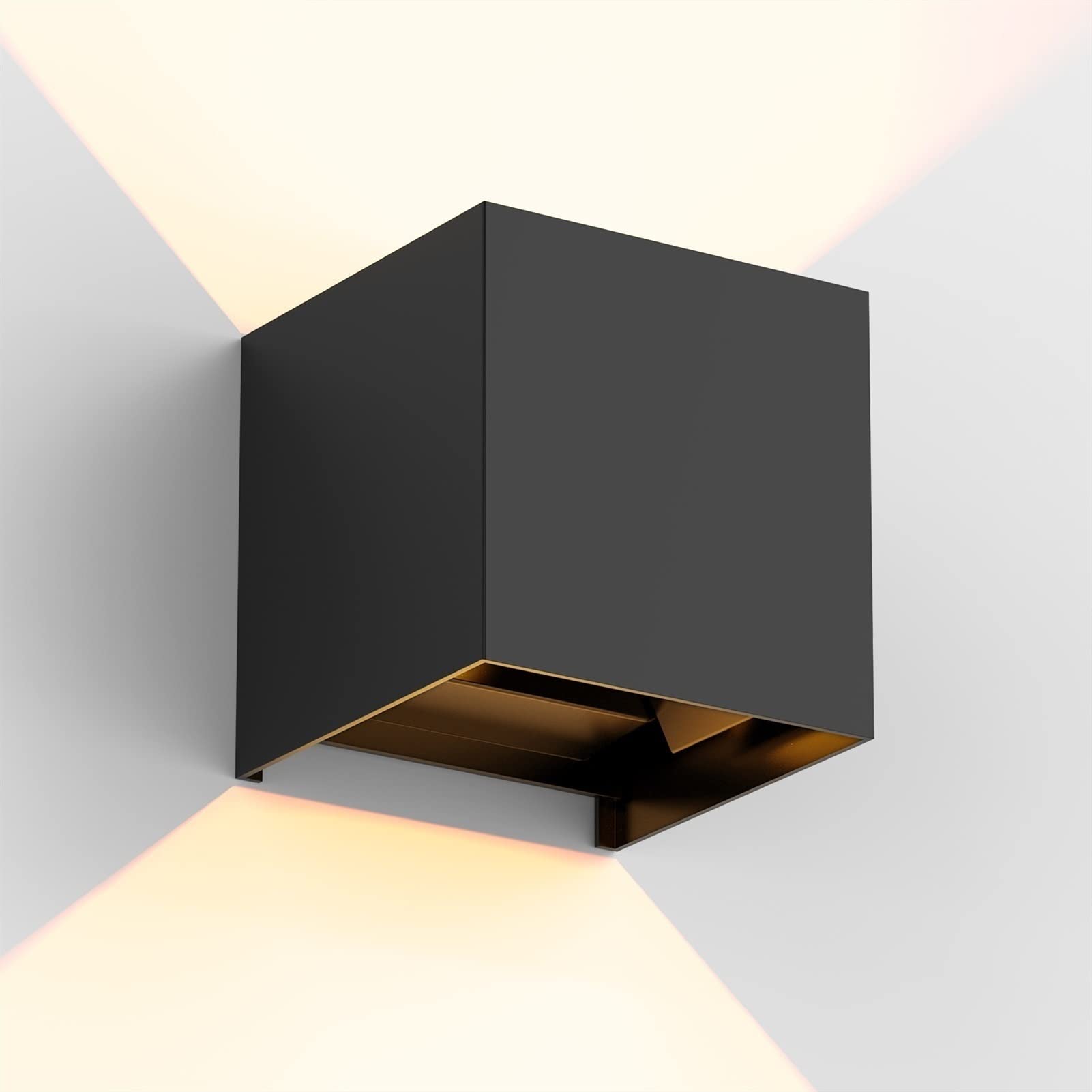 Photo 1 of 12V LED RV Wall Light-with On & Off Switch,Low Voltage LED Deck Lights,IP65 Waterproof Wall Sconce,Wall Mount Adjustable Beam Angle Design,6W for RV,Boat,Patio,Backyard,Porch lamp (warm light)