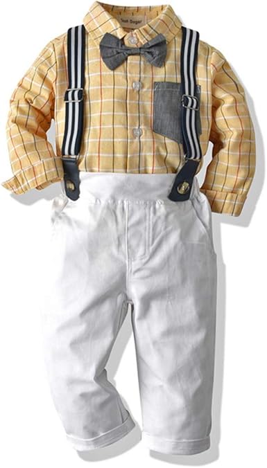 little boy suspender outfit