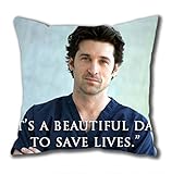 iCustomonline Grey's Anatomy Standard Size Design Square Pillowcase in 40*40CM/16*16Inch