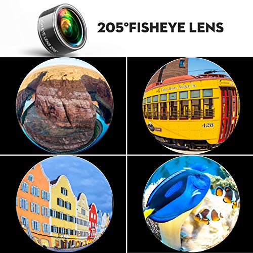 image for Saimly 4K HD Phone Camera Lens Kit 10 in 1 for iPhone Samsung Android,