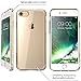 i-Blason Clear Case for iPhone 7 2016 / iPhone 8 2017 Release , Halo Series Scratch Resistant (Clear/Gold)