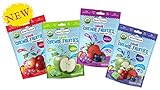 Torie & Howard Organic Gluten Free Chewie Fruities Candy 4 Flavor Variety Bundle: Sour Apple, Sour Cherry, Sour Assortment, Sour Berry. 4oz (4 Pack)
