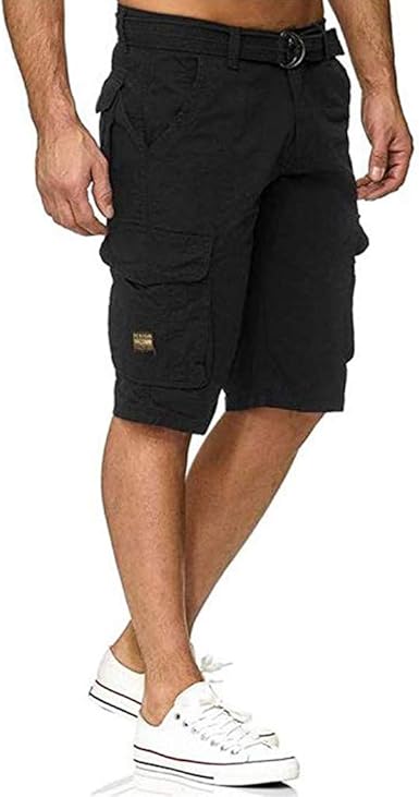 Pantalón Corto para Hombre, Verano Moda Pop Pantalones Casual ...