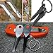 Drhob 2 Keys Stainless Keychain Pocket Tool Screwdriver Set EDC Outdoor Multifunction