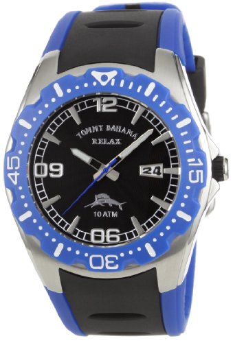 Tommy Bahama Relax Men’s RLX1105 Sport Analog Black Dial Water Resistant Watch, Watch Central