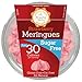 Krunchy Melts Original Sugar Free Meringue Cookies | Sugar Free Strawberry Flavor | Only 35 Calories Per Serving | Fat Free, Gluten Free, Dairy Free | Keto Friendly | Zero Net Carbs (2 Oz)