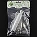 Mujiang Gelatin Art Tools 3D Jelly Cake Tools Create Amazingly Stainless Steel Jelly Cake Needles Coming with Syringe BD223