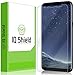 IQShield Screen Protector Compatible with Samsung Galaxy S8 Plus (S8+)(Not Glass)(Not Case Friendly)(Edge to Edge) LiquidSkin Anti-Bubble Clear TPU Film