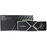 Geforce RTX 3080 Ti 12GB GDDR6X PCI Express 4.0 Graphics Card Titanium and Black
