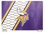 NFL Minnesota Vikings Glass Cutting Board