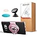 for S 7 Edge Case - eSamcore Ring Holder Kickstand Cases + Dashboard Magnetic Phone Car Mount [Rose Gold]