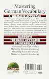 Image de Mastering German Vocabulary: A Thematic Approach (Mastering Vocabulary Series)