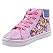 Shopkins Girls Printed Canvas Sneaker Pink/Blue Denim 11