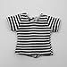 Baoblaze Trendy Elastic Striped Shirt Tops for 12inch Blythe Momoko Pullip Dolls Casual Outfit Clothes Accessories Black