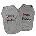 Idepet(TM) Cotton Pet Dog T Shirts Vest with 