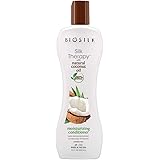 Biosilk Silk therapy with organic coconut oil moisturizing conditioner, 12 Fl Oz