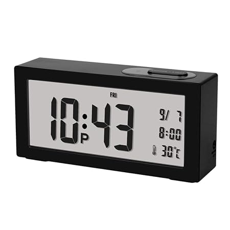 LKXNB Nuevo Reloj Despertador con Luz Inteligente Reloj ...