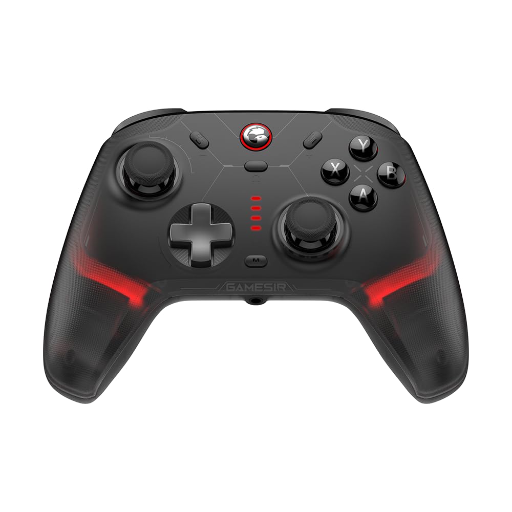 Photo 1 of GameSir Cyclone 2 Pro Wireless Controller for Switch, PC, Steam, Android, iOS, PC Controller with Mag-Res™ TMR Sticks, Hall Effect Triggers, RGB Lightning, 6-Axis Gyro, Turbo without Charging Dock(Black)