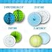 Baby Shower Decorations for Boy Kit | Boy Baby Shower Decorations Set | IT'S A BOY Banner, Hanging Paper Decorations Tassels, Balloons | Blue Gold Green White | Monster Inc Party | Safari Jungle