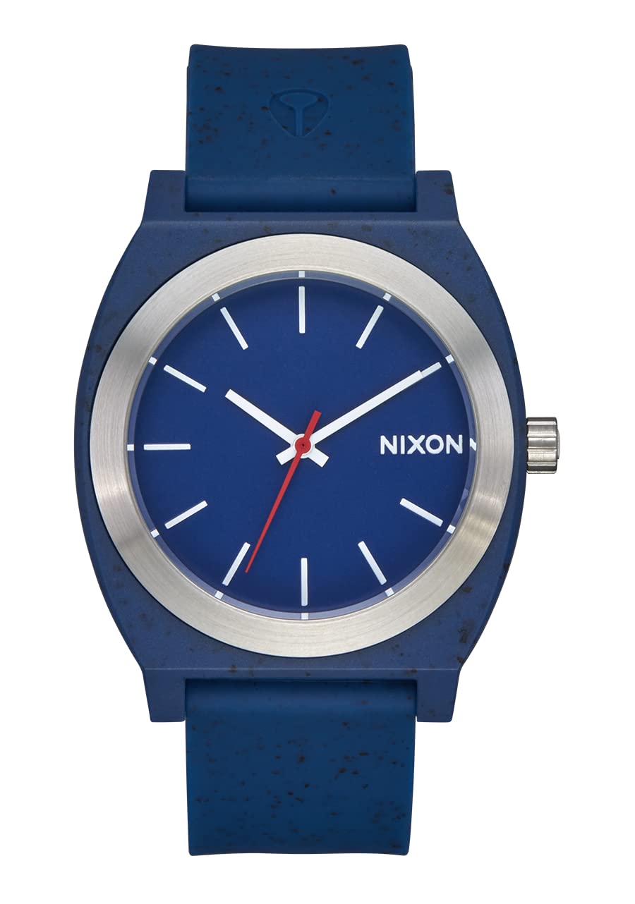 NIXON Time Teller OPP A1361-100m Water Resistant Unisex Analog Fashion Watch (40mm Watch Face, 20mm PU/Rubber/Silicone Band)