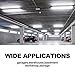 42W Linkable LED Shop Light for garage BBOUNDER 48 Inch 4FT 5000K LED Work Shop Light LED Utility Shop Light Ceiling Fixture (10 Pack)