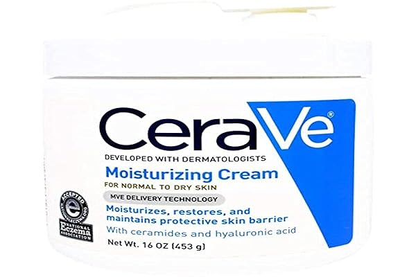 CERAVE, CERAVE MOISTURIZING CREAM WITH PUMP, 16 OUNCE
