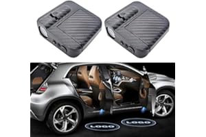 CUTIM for Chevrolet LED Welcome Lights Compatible with Chevrolet Silverado Equinox Suburban Accessories, No Fade Car Door Lights Logo (2 PCS)