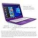 HP Stream 14-inch Laptop, Intel Celeron N4000 Processor, 4 GB RAM, 32 GB eMMC, Windows 10 S with Office 365 Personal for One Year (14-cb120nr, Purple)