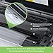COSORI Vacuum Sealer Food Saver Machine, Automatic Vacuum Sealing System with Air Suction Hose & Built-in Bag Cutter for Food Preservation,Dry & Moist Food Modes,2 Year Warranty,Led Indicator Lights