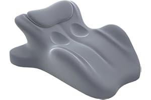 GENERIC Memory Foam Ergonomic Wedge Pillow, Reading and Back Support, 27° Angle Perfect Position Ergonomic Contoured Support Pillow, Multi-Functional Memory Foam Lounger Cushion Back Support