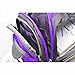 LC Prime FBA_CH058PE Â Sling Bag Chest Shoulder Unbalance Gym Fanny Backpack Sack Satchel Outdoor Bike Nylon Fabric Purple 1