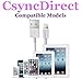 iPhone 6s Cable 3 Pieces 2 ft CsyncDirect (TM) Lightning Cable 8 Pin to USB SYNC Cable Charger Cord for Apple iPhone 5 5s 5c 6 6s 6 6s Plus / iPod , iPad Mini , iPad Air Pro Certified ( 2 feet )