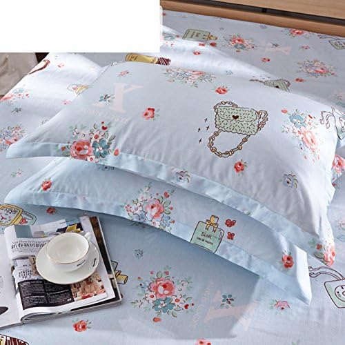 pure cotton linen/ single pillowcase-W 48x74cm(19x29inch)
