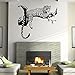 ChezMax DIY Wall Sticker Decal Mural Removable Self Adhesive Paper Art Deco Tiger 18.9