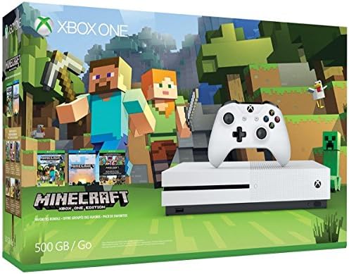 Amazon.com: Xbox One S 500GB Console - Minecraft Bundle