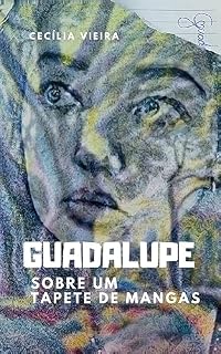 Livro Guadalupe sobre um tapete de mangas