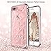 BENTOBEN Case for iPhone 8 Plus/7 Plus 5.5 Inch, Super Slim Sleek Girly Shock Proof Non Slip Protection Soft TPU PC Bumper Girls Women Phone Covers for Apple iPhone 8+/7+ Plus, Rose Gold