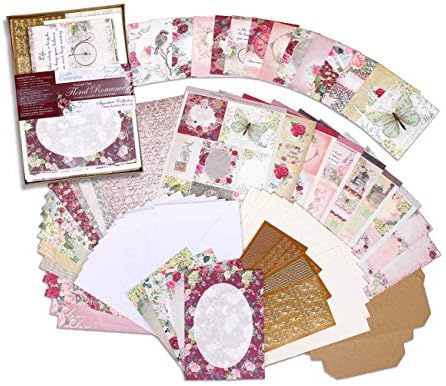 Craft Creations Vintage Chic From Kathryn Sturrock Paper Craft Collection For Card Making Die Cut Toppers Decoupage Postcards Inserts Envelopes Kraft Card Boxes Stick Or Stencil Sheets Amazon Ae Arts