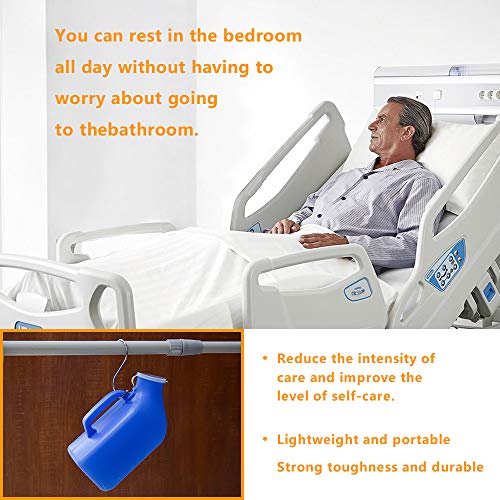 Men's urinals for Men 2000 ml Super Large Capacity Portable Male Urine ...