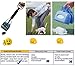 QUMY Dog Pooper Scooper with Poop Bags and Bag Holder Long Handle Top Paw Jaws Poop Scooper for Small Large dogs