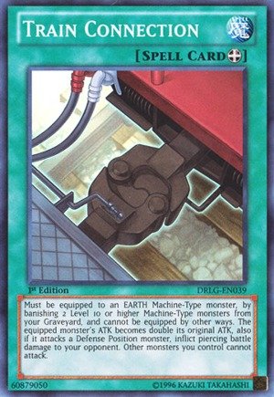 Yu-Gi-Oh! - Train Connection (DRLG-EN039) - Dragons of Legend - 1st Edition - Super Rare