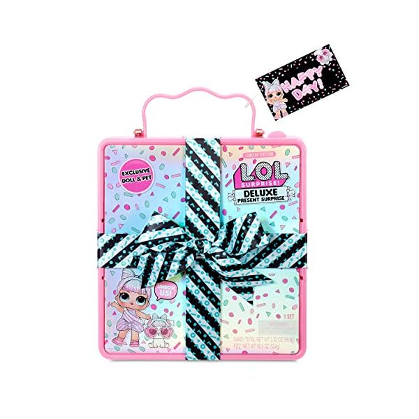 LOL-Surprise-Miss-Partay-Doll-and-Pet-With-Fashions-Fizzy-Surprises-and-Accessories-Deluxe-Present-Surprise LOL Surprise Miss Partay Doll and Pet - With Fashions, Fizzy Surprises and Accessories - Deluxe Present Surprise