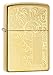 Zippo Lighter High Polish Brass Venetian