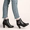 mysoft-Womens-Zipper-Bootie-Chunky-Stacked-Heel-Ankle-Boots-Buckle-Strap-Ankle