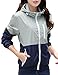 Lasher Women's Sun Protect Outdoor Jacket Quick Dry Windproof Windbreaker Coat