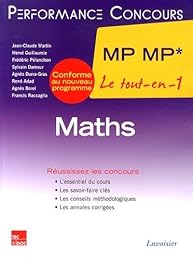 Maths, 2e année MP MP*