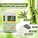 Bamboo Vinegar Foot Pads by Pure Sole Foot & Body | All Natural & Premium Ingredients for Best Relief & Results | Apply, Sleep & Feel Better | No Stress Packaging | 10 Pack - Buy 2 Get More Off