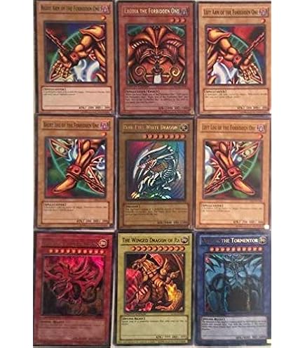 Amazon.com: Yugioh Exodia Set (ultra rare) 5 Cards - YGLD