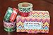 Wise Bird Fun Gift Wrap Decorative Fun Colored Washi Tape Sticky Paper Masking Adhesive DIY Tape, Office Class School Birthday Scrapbook Craft Tape, 32ft/roll, Set of 6 - W01